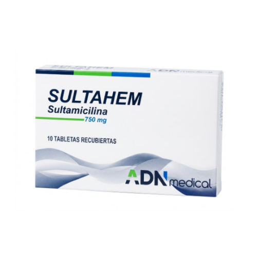 SULTAHEM SULTAMICILINA 750MG TAB X 10